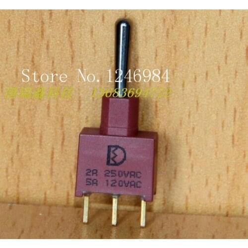 [SA]NE8014 pin single tripod third gear M6.2 waterproof toggle switch Q11 Taiwan Deli Wei 1AS3--50pcs/lot
