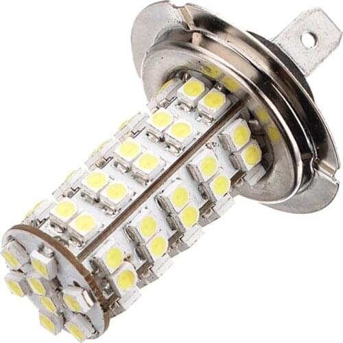 Super Bright Auto 68 SMD LED Bulb Head Light Fog Daytime Lamp Vehicle 12V Fog Lights Parking Lamp Bulb 6000K