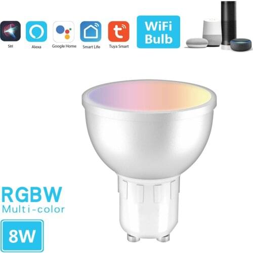 Tuya smart home, WiFi smart light bulb Google/Alexa voice control light, 16 million color light color changing light