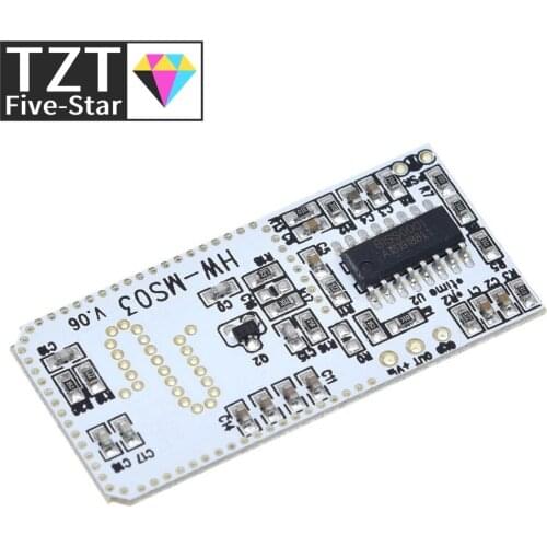 High Performance Motion Sensor Module Radar Motion Sensor HW-MS03 2.4GHz to 5.8GHz Microwave Radar Sensor Module for Arduino