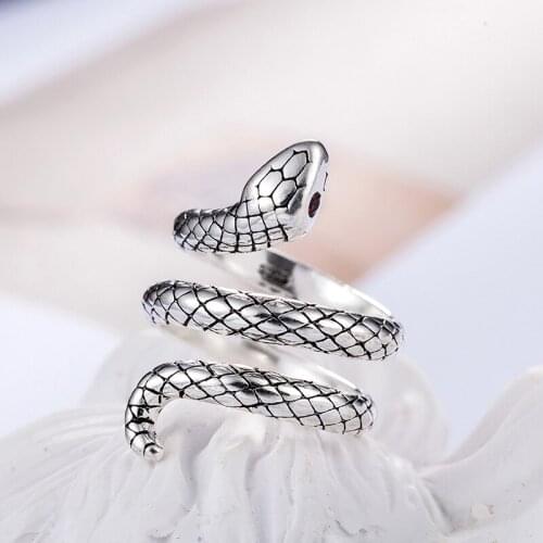 Boho Snake Rings For Women Wedding Vintage Finger Ring Knuckle Female Bohemian Charm Jewelry Gifts