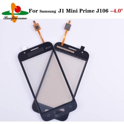 10Pcs\lot For Samsung Galaxy J1 Mini Prime J106 Touch Screen Digitizer Lcd Front Glass Outer Lens Replacement