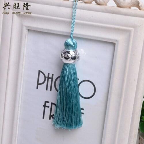 XWL 20Pcs Curtain Small Cord Tassel Fringe Curtain Accessory DIY Sofa Tablecloth Valance Decorative Key Tassel Tieback Decor