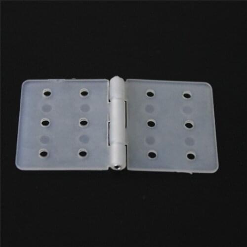 20pcs/Lot Nylon & Pinned Hinge 20x36mm / 16x29mm / 12x24mm For RC Airplane Plane Parts Model Replacement