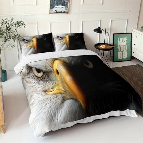 3D Wild Animal Pattern Duvet Cover Set Quilt Cover Pillowcase Bed Linen Set For 1.5 1.8 2.0 Bed Bedding Queen King Size Custom