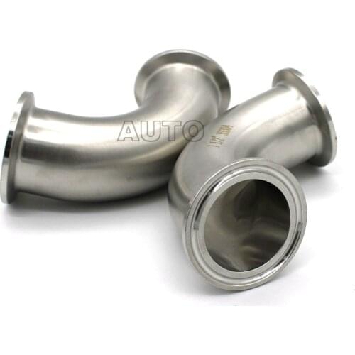 Stainless steel 304 90 degree quick fitting elbow clamp TC type chuck elbow right angle joint