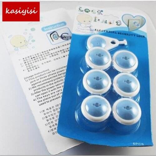 Electric Shock Protection Socket Infant Protection Safety Socket Protective Cover Baby Security Power Lock Child Prevent