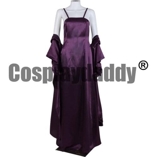 Katawa Shoujo Hanako Ikezawa Purple Gown Dress Cosplay Costume F006