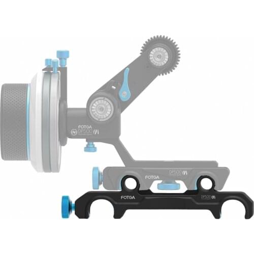 FOTGA DP500III 15mm to 19mm Rail Rod Clamp Adapter for DSLR QR Follow Focus Rig