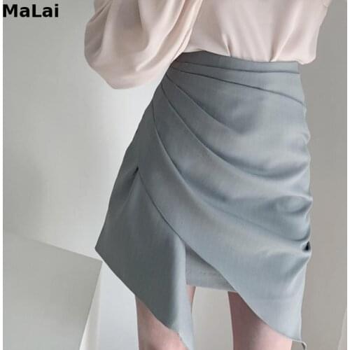 Юбки-карандаши с запахом Malai China At AliExpress