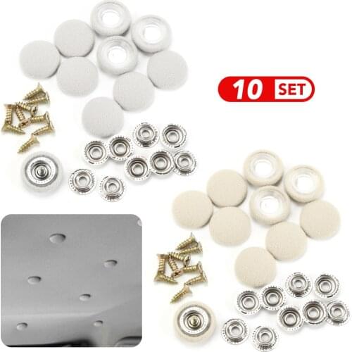 10pcs Car Interior Roof Buckles Lining Repair Kit Car styling for Starline A93 A63 A39 Starline B9 B6 A91 A61 Pandora