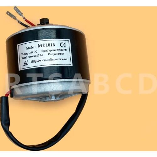 New 24V 350W Brush Electric Motor for Dirt Rocket Bike Razor MX350 E300 MY1016