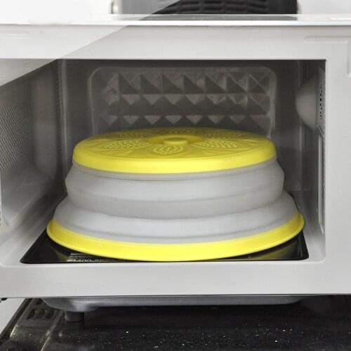 Plastic Splash Proof Food Cover Microwave Oven Lids Fresh-keeping Cover Chaffing Dish Cover Plate Cover Kitchen Accessories