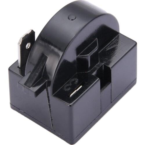 New 1Pin Refrigerator PTC Start Relay 4.7 Ohm Compressor Freezer Start Relay Kitchen Cookware Machine Appliance Part Single Pin