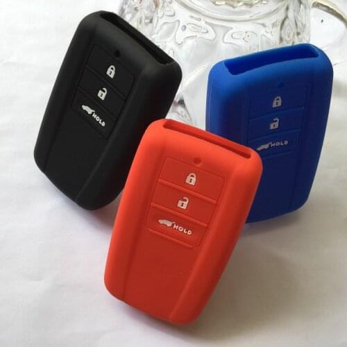 Smart FOB Remote Key Shell 3 Button Silicone Holder For Acura ILX TLX RLX RDX MDX TSX Keyless Entry Accessory