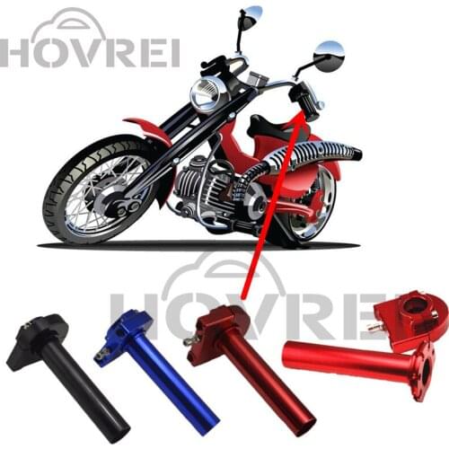 Universal 22mm 7/8" Motorcycle aluminum CNC Handlebar Quick Action Throttle Twist Grips For Pit Dirt Bike Motorcycle
