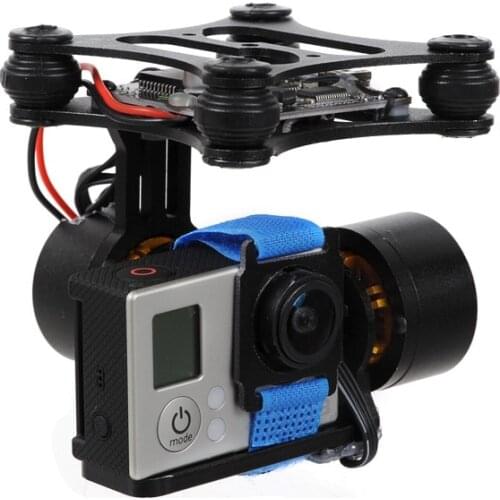 Special price 2 Axis Brushless Gimbal Frame Motor BGC2.0 Controller for Gopro 2 3 4 SJ4000 Camera FPV RTF DIY F450 F550 Drone