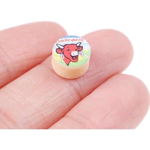 3Pcs 1/12 Scale Dollhouse Simulation Mini Cheeses Miniature Kitchen Food Living Room Decoration Children Baby Toys Kids Gift