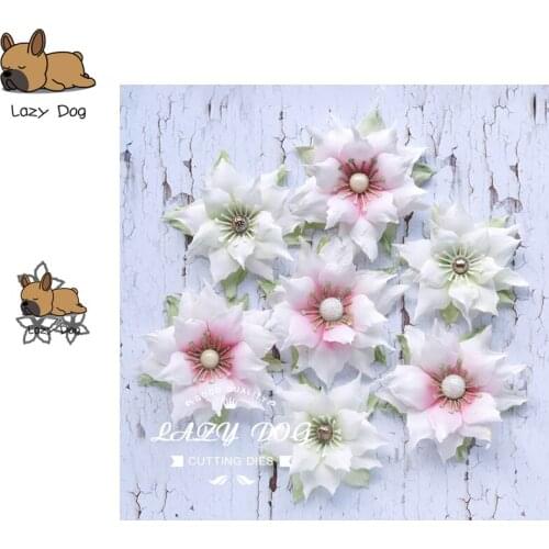 4PCS Flower Series Metal Cutting Dies Scrapbooking Stencil Decorative Craft Embossing Die Cuts Card Making New Dies For 2019