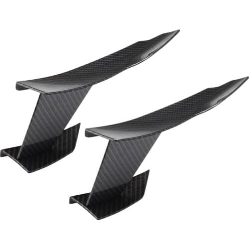 Car Front Bumper Protector Lip Fin Splitter Diffuser Spoiler