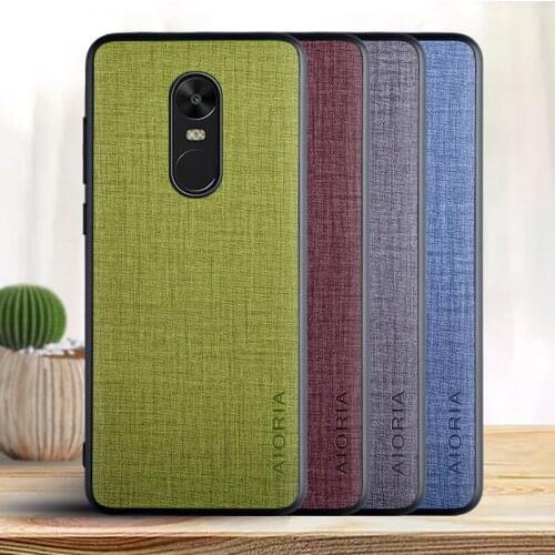 Case for Xiaomi Redmi Note 4X 4 case cover,Cross pattern design with TPU+PU 2in1 Material