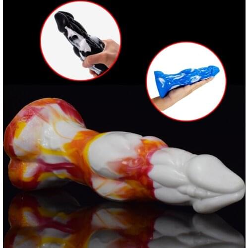 Colorful Silicone Anal Plug Dildo Anal Sex Toys Soft Butt Plug For Women Men Anus Expansion Stimulator Prostate Massage Erotic