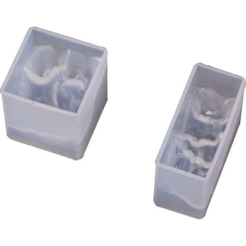 Double-sided Mountain Mold UV Epoxy Resin Mold DIY Handmade High Mirror Silicone Pendant Molds Jewelry Tools Making Crafts