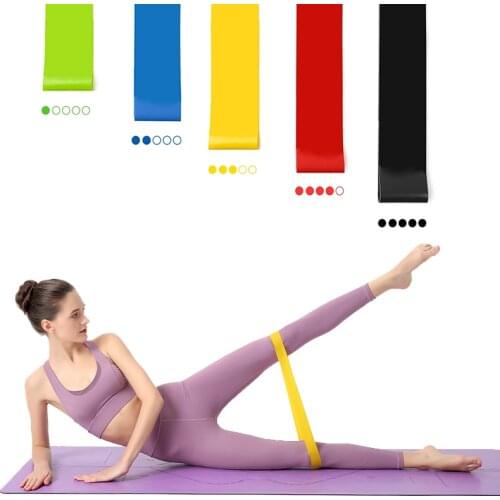Training Fitness Rubber Resistance Bands Yoga Home Gym Elastic Gum Pilates Crossfit Workout Equipment Bodybuilding For Sports