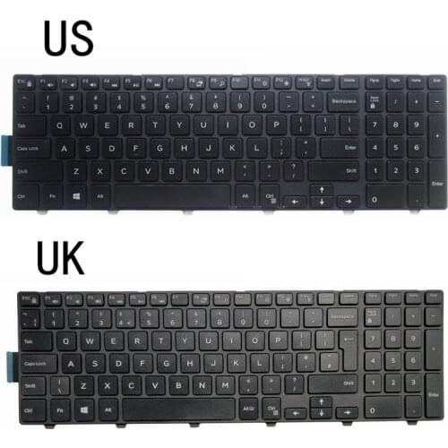 NEW US/UK/SP LAPTOP KEYBOARD FOR Dell Inspiron 15-3000 5000 7559 5547 5000 5545 5542 5545 5547 3541 3542 3543 3550