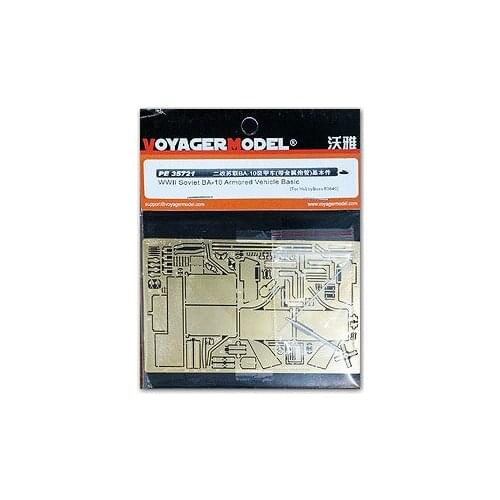 KNL HOBBY Voyager Model PE35721 Soviet Union BA-10 wheeled armored reconnaissance vehicles to upgrade the base metal etching