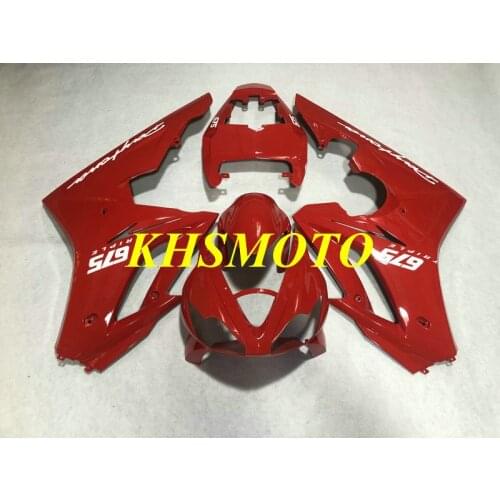 Injection mold Fairing kit for Daytona 675 05 06 07 08 Daytona675 2005 2006 2007 2008 Hot red Fairings set+gifts DT32
