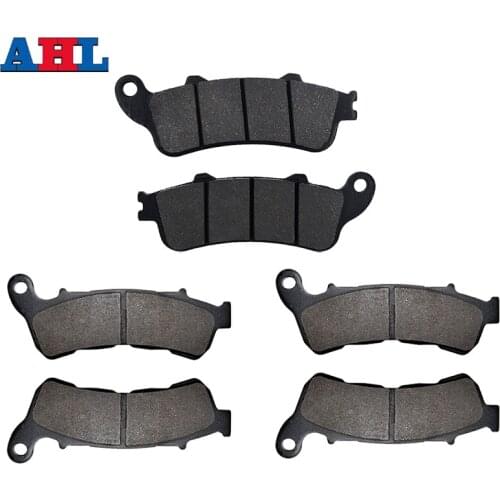 Motorcycle Front Rear Brake Pads Kit For HONDA VFR800 Interceptor 2006-2012 ST1300 ST1300A 2008-2013 XL1000 XL1000V