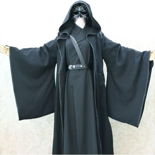 TV Series Guardian Shen Wei Cosplay Costume Hei Pao Shi Black Outfit Hanfu Cosplay Halloween Christmas Costumes For Women Men