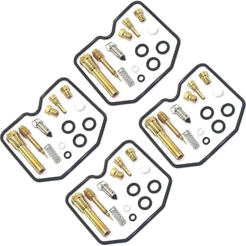 4 Sets Of Carburetor Repair Kit Rebuild Parts For Suzuki GSF600S BANDIT GSF600 GSF 600 S High Quality Metal & Rubber Repair Kit