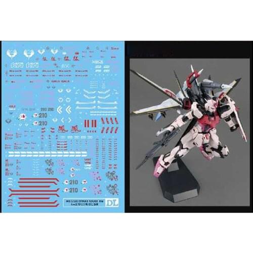 Decal Water Slide Decals Paste Stickers for Bandai MG 1/100 Strike Rouge RM Version Gundam Model Kit