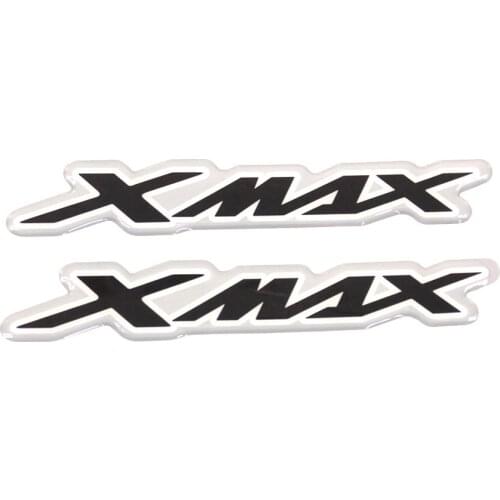 Motorcycle 3D Mark Stickers Tank Decals Emblem Badge Tank Pad Protector Decal For Yamaha X-MAX Xmax X Max 125 250 300 400