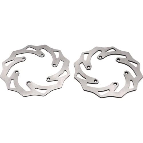 250/245mm Front Rear Brake Discs Rotors For Yamaha 125 250 WR YZ WRF 426 2002 YZ 250 F 2002-2007 YZ 250 FX YZ 450 F YZF 426 2002