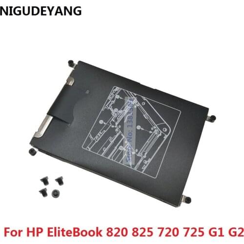 NIGUDEYANG New for HP EliteBook 820 825 720 725 G1 G2 SATA HDD SSD 2.5 Hard Drive Bracket Caddy Frame