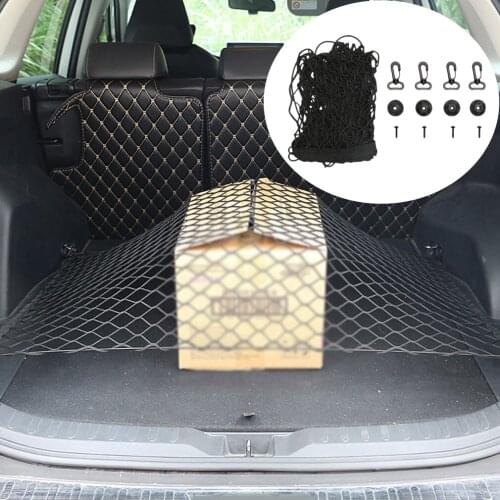Car Trunk Expandable Net Pocket Car Fixed Luggage Net Storage Bag Net Small And Exquisite With Accessories