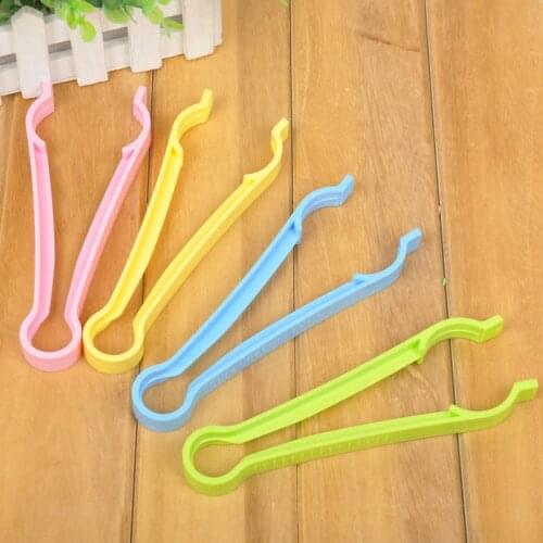 Baby Milk Bottle Tongs Feeding Feeder Clamp Anti Slip Forceps Plastic Bottles Clips Sterilized Forceps Resistant Tools