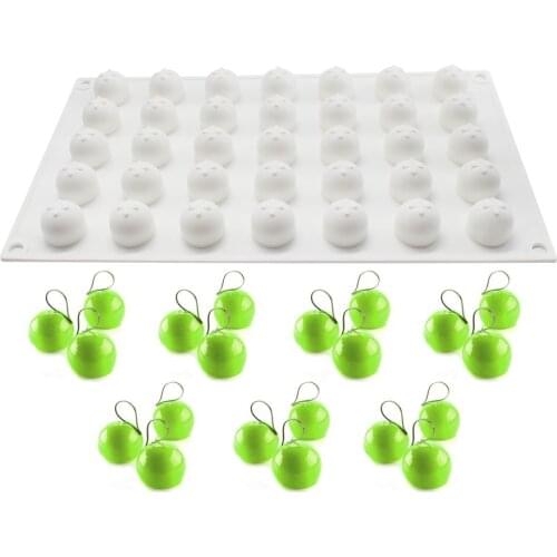 35 Even Truffle Ball Silicone Mousse Cake Mold Chocolate Trapped Mold Silicone Baking Mold Cake Molds