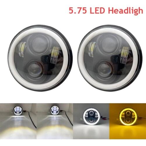 2x 5.75 inch led headlight High/Low beam halo bracket for Triumph Rocket iii 3 & Speed Triple & Street Triple & Thunder