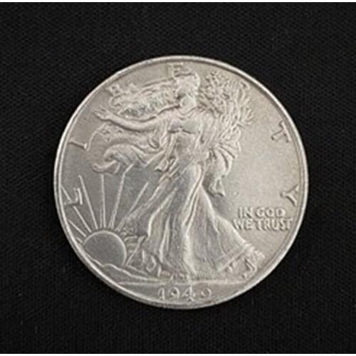 Walking Liberty Coin (Half Dollar Size) Magic Tricks Coin Appear/Vanish Magia Magician Accessories Close Up Illusions Gimmick