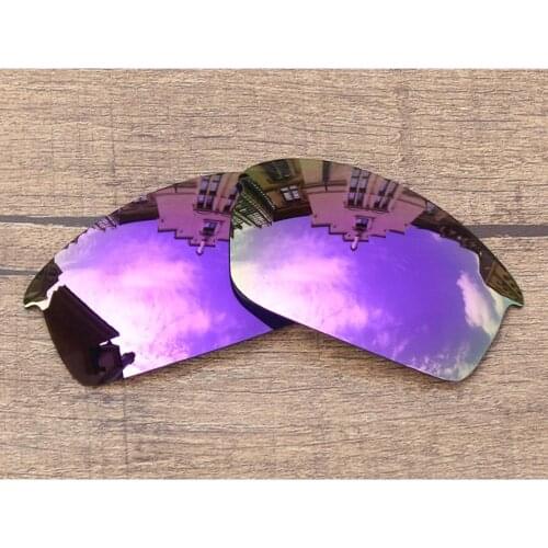 Vonxyz Violet Mirror Polarized Replacement Lenses for-Oakley Bottlecap Frame