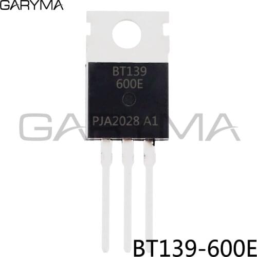 10pcs BT139-600E BT139 Thyristor TRIAC TO-220AB