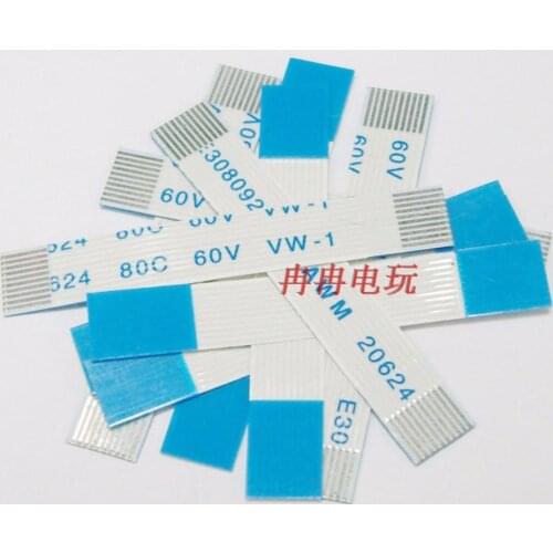 50pcs/lot 10Pin Flexible Flat Cable Power Switch flex Cable Repair parts For PS3 1000 on off switch flex ribbon free shipping