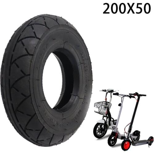 8" X 2") 200X50 (8 inch) Tire fIT for electric Gas Scooter & Electric Scooter(inner tube included) wheelchair wheel