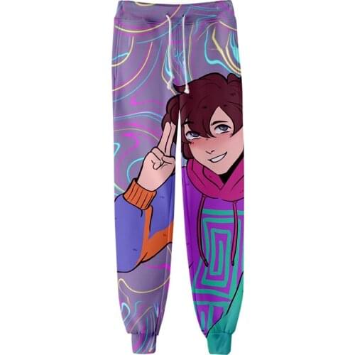 Karl Jacobs GeorgeNotFound Dreamwastaken MCYT 3D print Men/Women Neutral Threaded Bunched Trousers Threaded Bunched Leg Pants