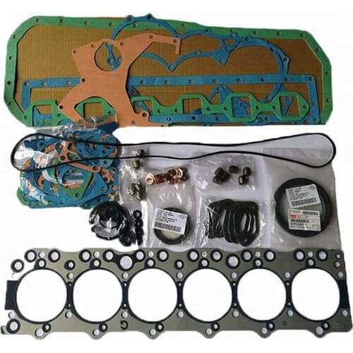ZAX200 Engine 6BG1T Excavator Full Gasket Kit digger parts