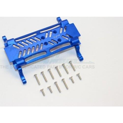 GPM 1/10 AXIAL SMT10 90055 90057 ALLOY GEAR BOX BOTTOM MOUNT - 1PC SET MJ038B